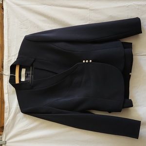 Tahari Navy Blue Suit